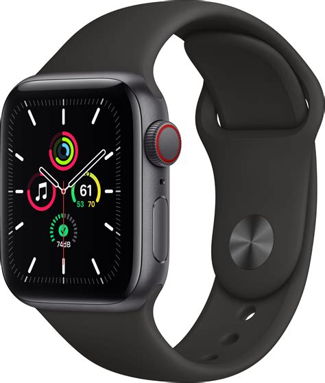 Apple Watch Se Gps Cellular 40mm Space Gray Aluminium Case With