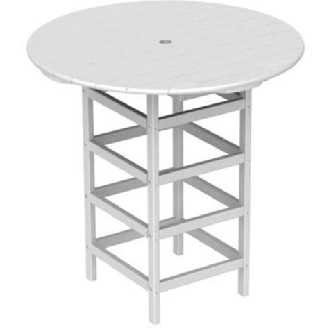 Polywood South Beach Round Counter Height Table 40 Classic Pw Sbrt40