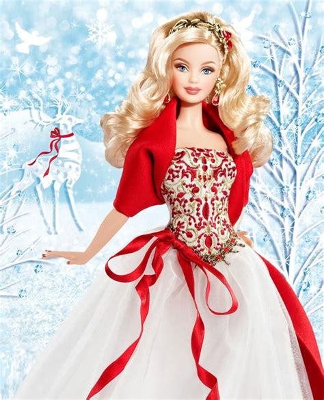 Holiday Collector Barbie Christmas Barbie Barbie Costume Doll
