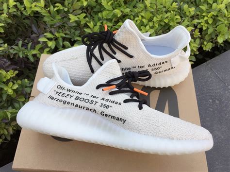 2018 Off White X Adidas Yeezy Boost 350 V2 Custom For Sale Athletic