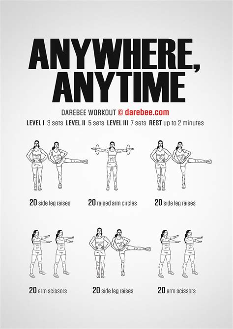 Check spelling or type a new query. Anywhere, Anytime Workout by #DAREBEE | Full body workout ...