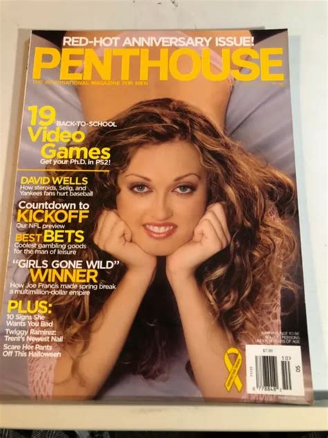 Penthouse Magazine October Picclick