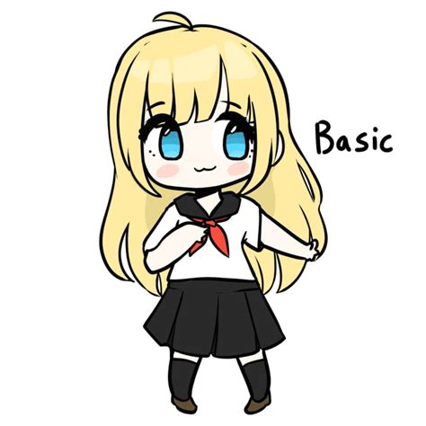 Chibi Cute Easy Anime Drawings Chibi Anime Kawaii Cute Drawings