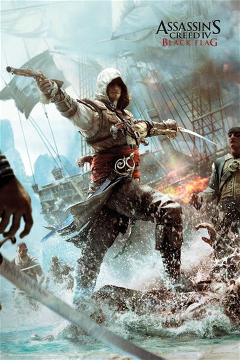 Assassin S Creed Edward P Ster L Mina Compra En Posters Es