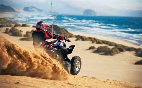 This quad bike one of the best quad bike for 12 year old kids. Nice photo of QUAD bike, picture of BEACH, SAND ...