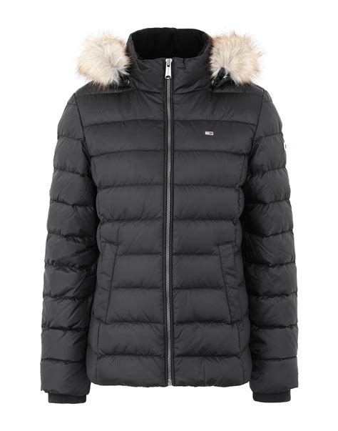 Tommy Hilfiger Goose Synthetic Down Jacket In Black Save 20 Lyst