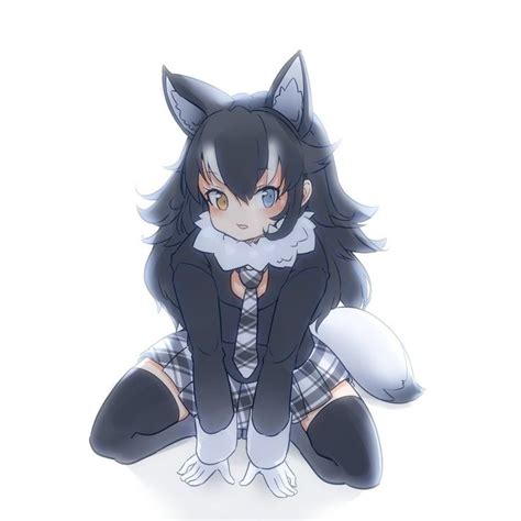 Kemono Friends Wolf Anime Wolf Girl Anime Furry Anime Girl Neko