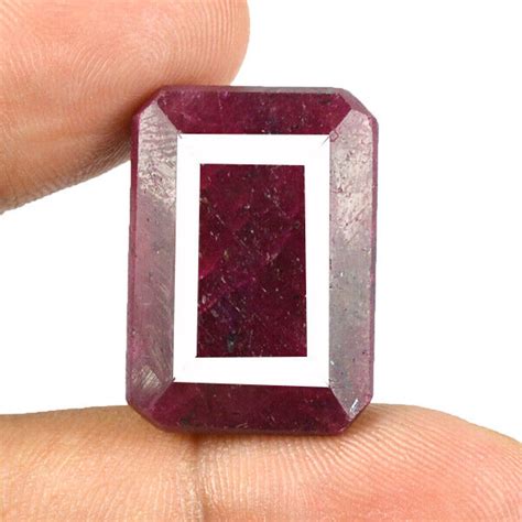 7160 Cts Lovely Natural Certified African Red Ruby Octagon Shape Loose
