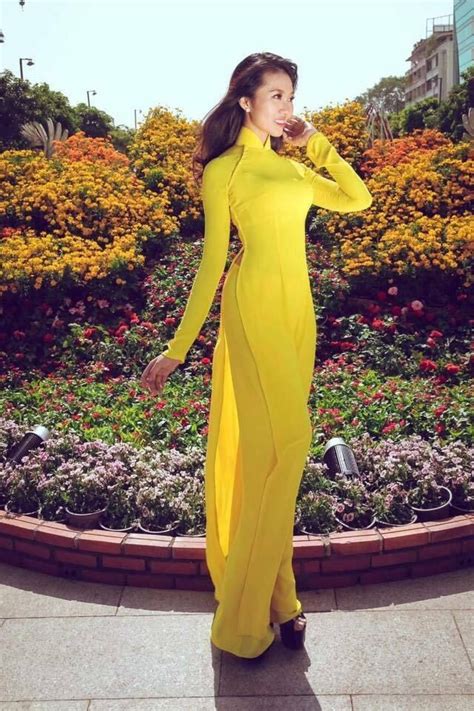 Ao Dai Traditional Vietnamese Long Dress Collections With Pants Silk