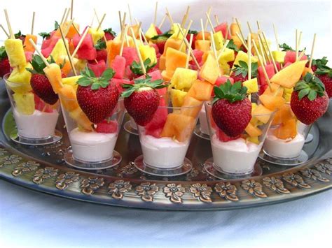 Small Fruit Kabob With Heavenly Dip Fruit Recipes Appetizers For