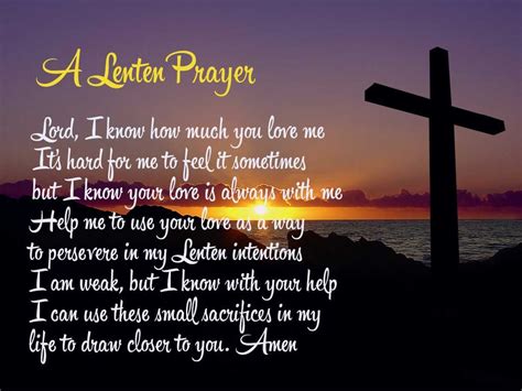 Lenten Prayer The Southern Cross Lent Prayers Lenten Quotes Prayers