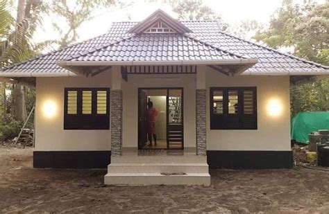 600 Sq Ft 2bhk Traditional Style House And Plan At 3 Cent Plot Cost 10