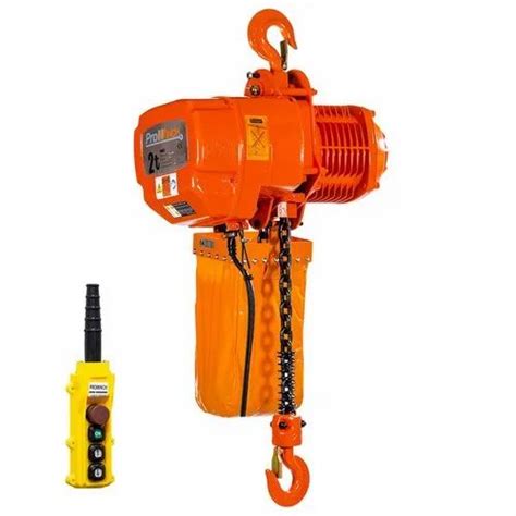 Pro Inch Industrial Electric Chain Hoist Capacity 2 Ton At Rs 36000
