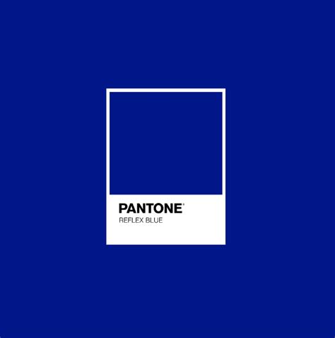 Pantone Reflex Blue Code Color Cvc Hex Wyvr Robtowner