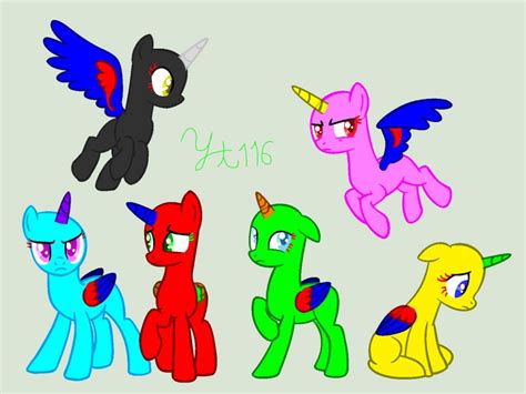 New Mlp Base 51 Redone By Yuettung116 On Deviantart My Little Pony