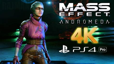 Mass Effect Andromeda Ps4 Pro Demo Gameplay 2160p 4k Hd Youtube