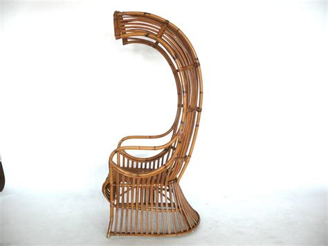 Although we know that there are tons of we love the table and the folding chair on the side. Pair of Bamboo and Rattan Canopy Chairs at 1stdibs
