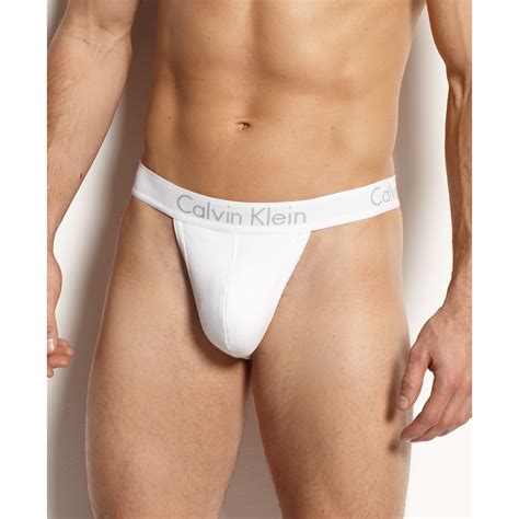 Lyst Calvin Klein Body Thong In White For Men