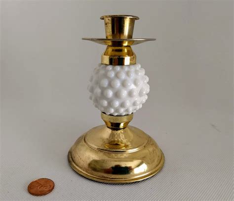 Buy milk glass art glass and get the best deals at the lowest prices on ebay! Vintage hobnail milk glass candle holder, taper candle ...
