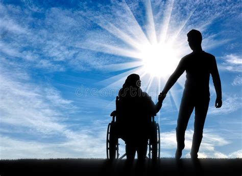 Concept Of Helping People With Disabilities Stock Image Image Of
