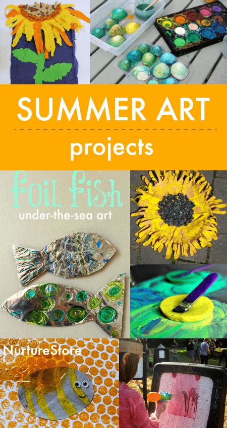 20 Summer Art Activities For Children Nurturestore