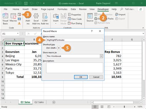 A Step By Step Guide To Creating Macros In Microsoft Excel Hot Sex
