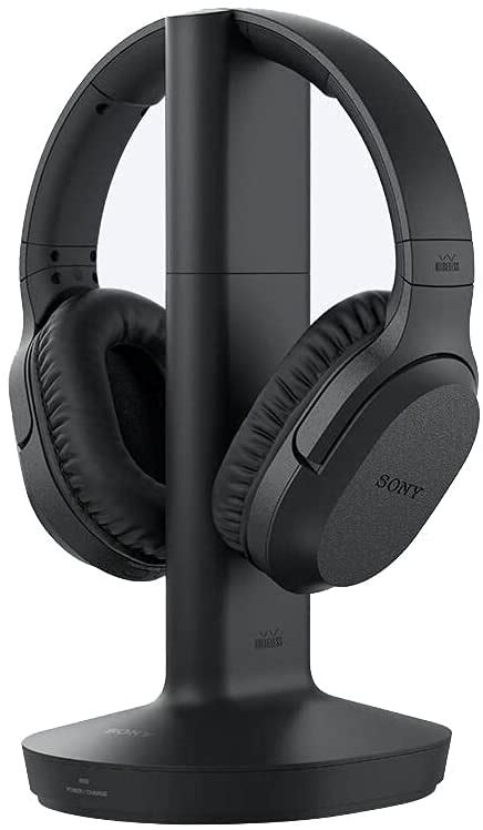 Sony Mdr Rf895rk Black Radio Frequency Wireless Headphones