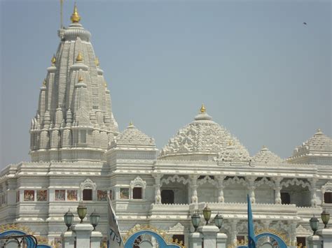 Iskcon Temple Vrindavan In The North Indian State Of Uttar Pradesh Near