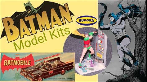 Batman Aurora Model Kits 60s Toys Vintagebatmantoys Batmancollection