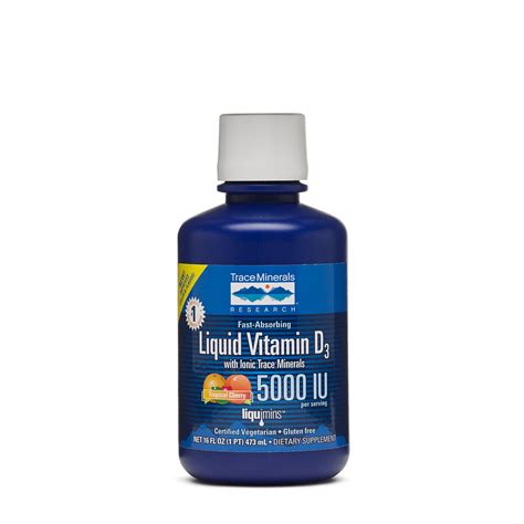 Find low prices on organic a&d vitamins from puritan's pride®. Liquid Vitamin D3 5000 IU - Tropical Cherry | GNC