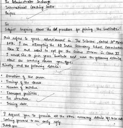 Formal Letter Format Cbse Class 10 - Birthday Letter