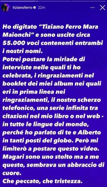 Tiziano Ferro Risponde Alle Parole Di Mara Maionchi Perch Non Me L