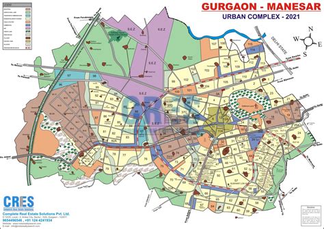 Vipul Gurgaon Map