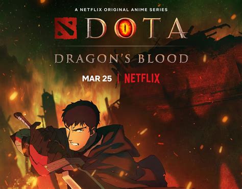Dota Anime Dragons Blood Series Anunciada Para El 25 De Marzo En Netflix
