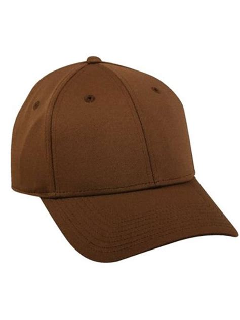 Flex Fitted Baseball Cap Hat Brown Large Xl Walmart Canada