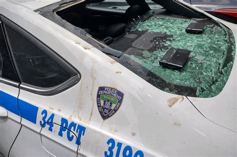 Man Charged With Shattering Nypd Patrol Car Window