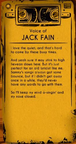 Последние твиты от bendy (@bendy). Jack Fain | Bendy Wiki | Fandom