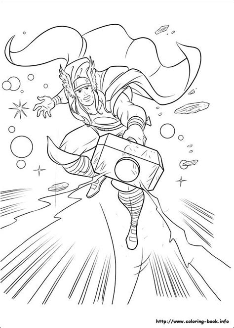Free Marvel Coloring Pages | The Avengers Coloring Pages For Marvel