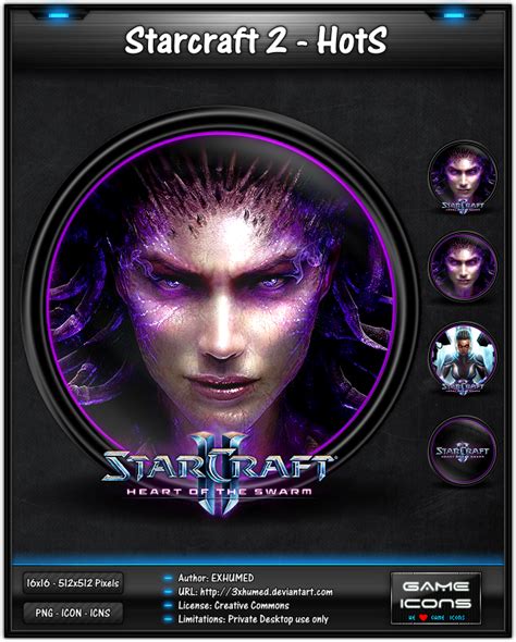 Starcraft 2 Heart Of The Swarm Game Icon By 3xhumed On Deviantart
