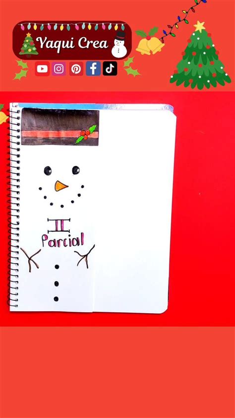 Separadores Para Cuadernos De Parciales Inspirado En El Muñeco De Nieve