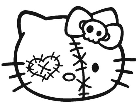 Yet 2010s girls adore hello kitty ! Hello Kitty Halloween Coloring Pages - GetColoringPages.com