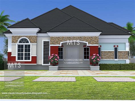 Mr Chukwudi 5 Bedroom Bungalow Modern And Contemporary Nigerian