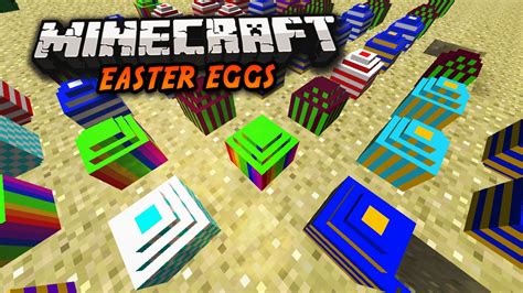 Minecraft Easter Eggs Mod 19 Lucky Eggs Youtube