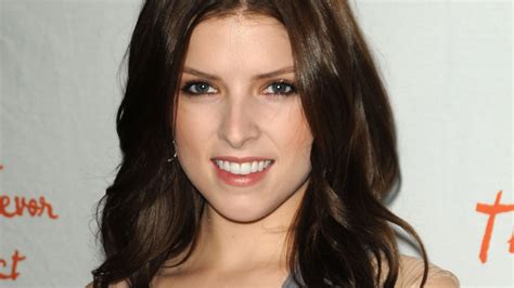 Anna Kendrick In Bathing Suit Is Straddling A Bicycle Sqandal