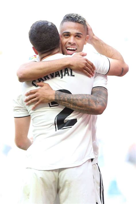 Maybe you would like to learn more about one of these? Mariano of Real Madrid celebrates after scoring his team's ...