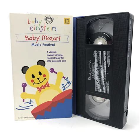 Baby Einstein Vhs Vcr Tape Baby Mozart Visual Musical Experience