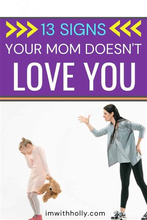 the heartbreaking truth 13 signs your mom doesn t love you