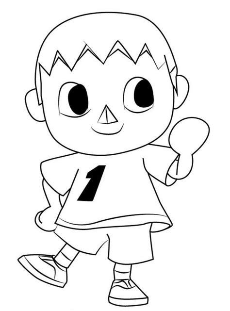 Animal Crossing Coloring Pages. 90 Printable Coloring Pages