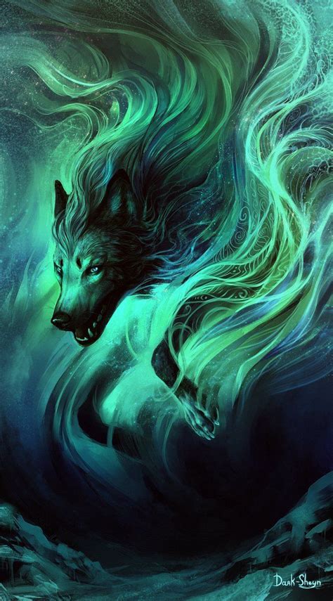 Edgertt Monsters Mystical Animals Mythical Creatures Art Anime Wolf