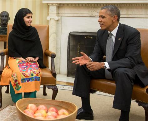 Vídeo Obama Recebe Malala Na Casa Branca